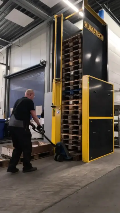 Pallet Dispenser Goldline_palletwagen